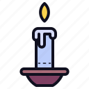 candle, decoration, light