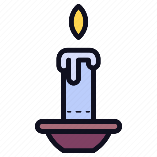 Candle, decoration, light icon - Download on Iconfinder