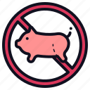 haram, no pig, no animal