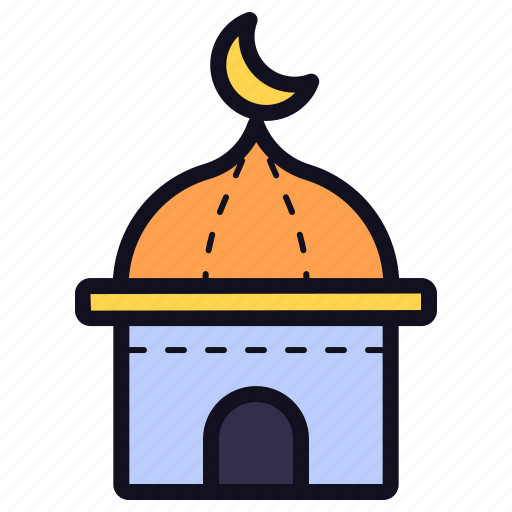 Mosque, masjid, islam icon - Download on Iconfinder