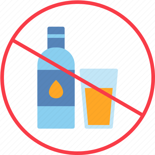 No, alcohol, ban, drinking, outside, sign, wine icon - Download on Iconfinder