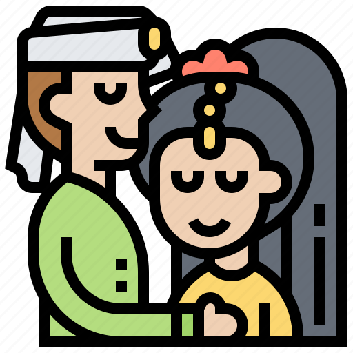 Ceremony, couple, muslim, together, wedding icon - Download on Iconfinder