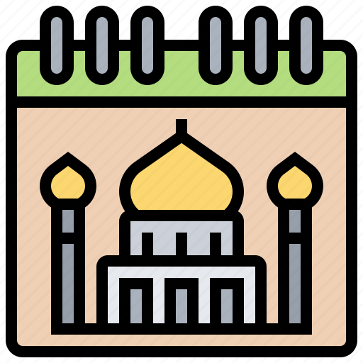 Calendar, month, muharram, muslim, year icon - Download on Iconfinder