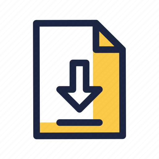 Document, download, sheet icon - Download on Iconfinder