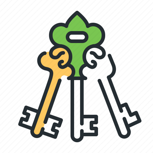 Key, lock, mystic, privacy icon - Download on Iconfinder
