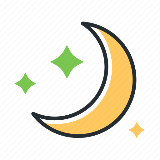 Crescent, moon, mystic, night icon - Download on Iconfinder