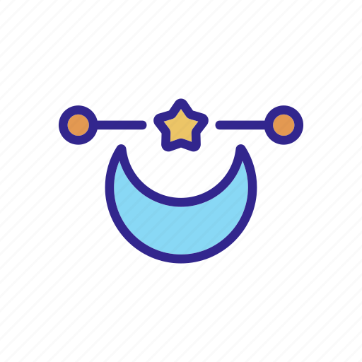 Esoteric, eye, magic, moon, mystic, outline, tool icon - Download on Iconfinder