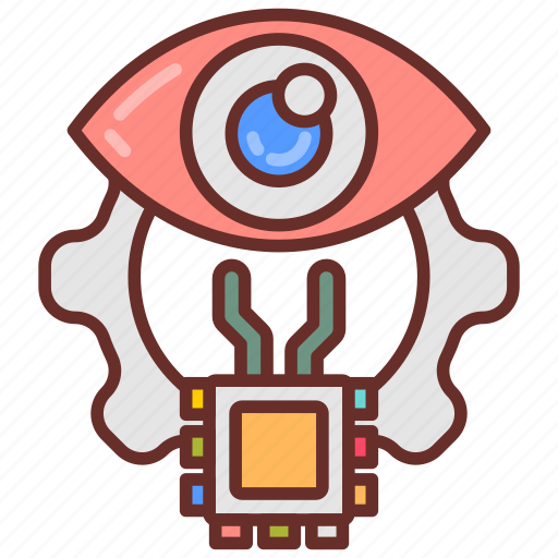 Nano, eye, chip, nanochip, human, organ, artificial icon - Download on Iconfinder