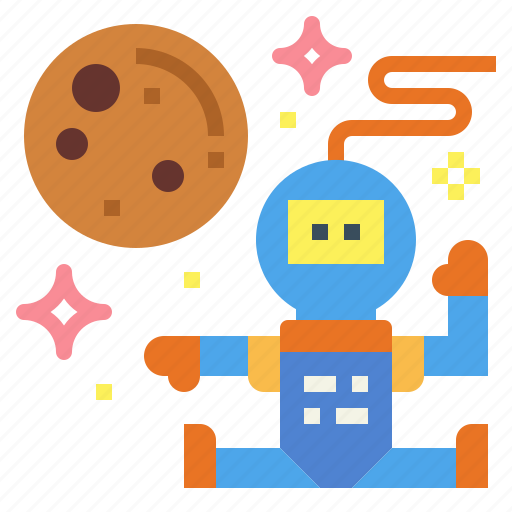 Astronaut, moon, space, travel icon - Download on Iconfinder