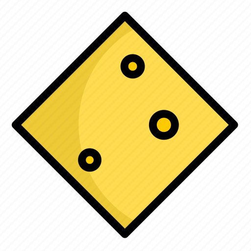 Cheese, dairy, eat, food, meat, hamburger, slice icon - Download on Iconfinder