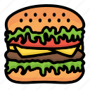 hamburger, burger, bread, cheeseburger, fast, food, junk, mcdonald, national hamburger day