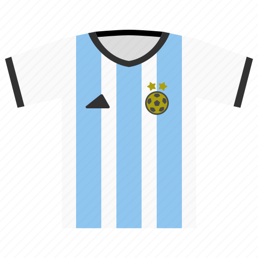 Argentina, football, soccer, world cup, fifa, jersey, kit icon - Download on Iconfinder