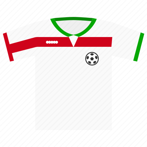 Football, iran, kit, soccer, world cup icon - Download on Iconfinder