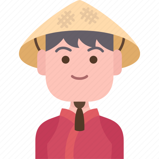 Vietnamese, traditional, costume, vietnam, asia icon - Download on Iconfinder