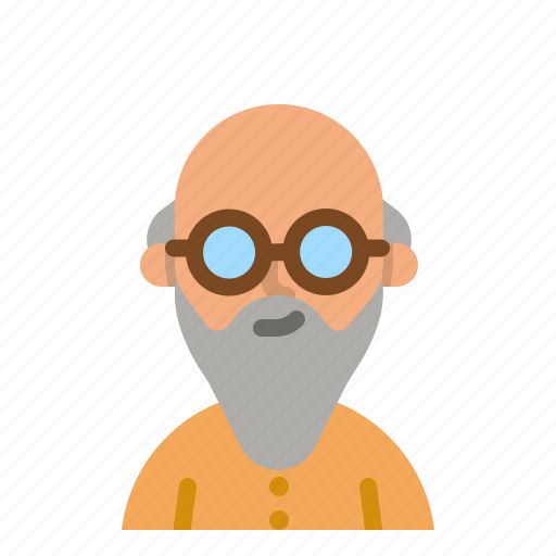 Chinese, old, man, avatar, user icon - Download on Iconfinder