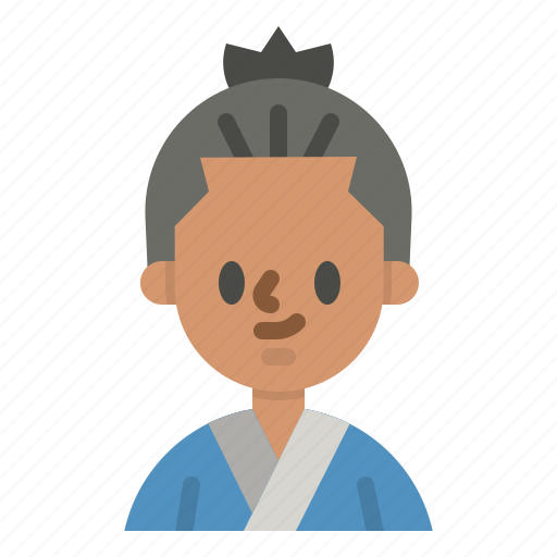 Japanese, man, avatar, ancient, people icon - Download on Iconfinder