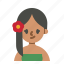 oceanis, woman, island, avatar, user 