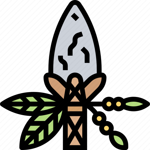 Spear, weapon, blade, hunting, tool icon - Download on Iconfinder