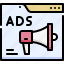 advertising, advertisement, marketing, promotion, ad, website, ads, web, megaphone 