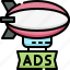 advertising, advertisement, marketing, promotion, ad, zeppelin, ads, transportation, balloon 