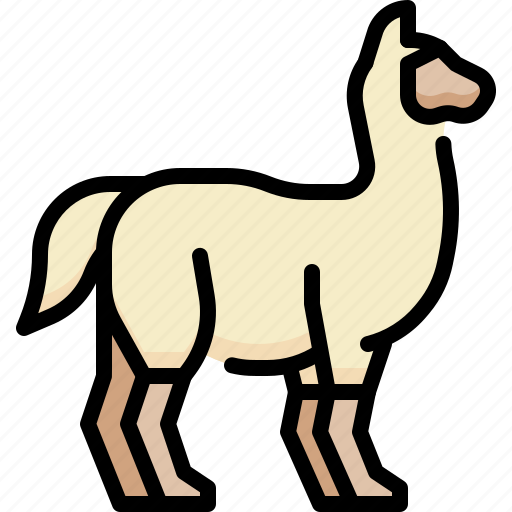 Animal, zoo, wildlife, wild, animals, alpaca icon - Download on Iconfinder