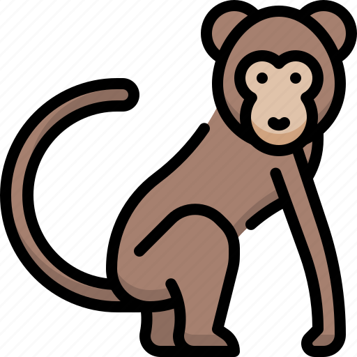 Animal, zoo, wildlife, wild, animals, monkey icon - Download on Iconfinder