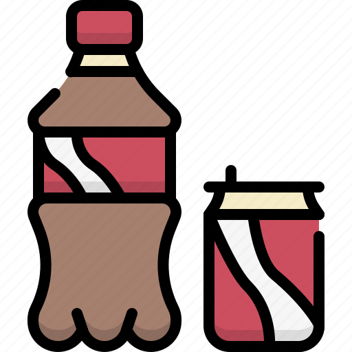 Beverage, beverages, drink, food, coke, soda, soft drink icon - Download on Iconfinder