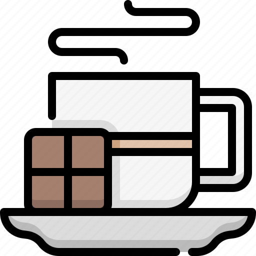 Beverage, beverages, drink, food, hot chocolate, cup, glass icon - Download on Iconfinder