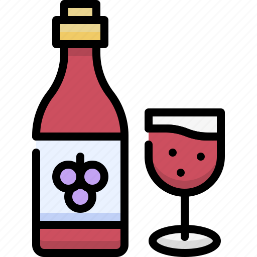 Beverage, beverages, drink, food, wine, alcohol, champagne icon - Download on Iconfinder