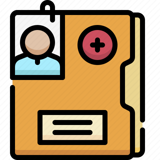 Hospital, medical, healthcare, health, medical history, medical record, data icon - Download on Iconfinder