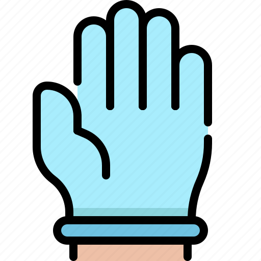 Hospital, medical, healthcare, health, rubber glove, glove, protection icon - Download on Iconfinder