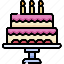 international food, food, restaurant, cooking, menu, cake, bakery, birthday, candles