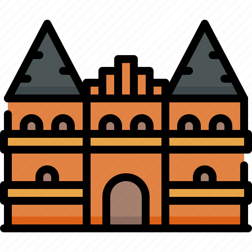 Landmark, monument, building, lubeck, germany icon - Download on Iconfinder
