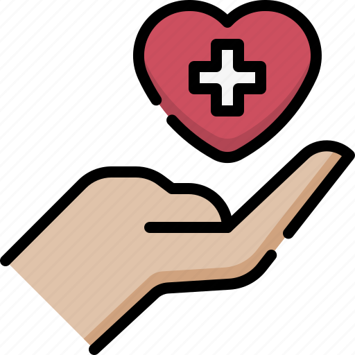 Medical service, medical, hospital, healthcare, care, hand, insurance icon - Download on Iconfinder