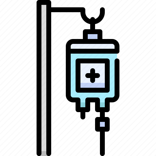 Medical service, medical, healthcare, hospital, infusion, transfusion, drip icon - Download on Iconfinder