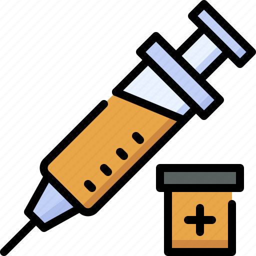 Medical service, medical, healthcare, hospital, syringe, injection, vaccine icon - Download on Iconfinder