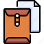 office, business, company, document file, data, envelope, file 