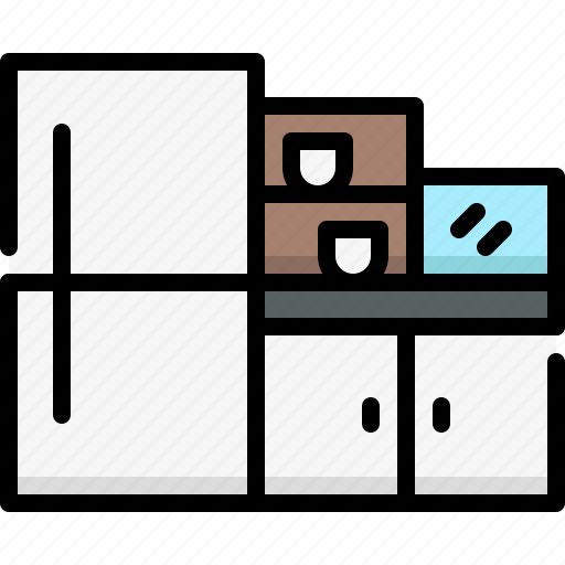 Office, business, company, pantry, kitchen, room, interior icon - Download on Iconfinder