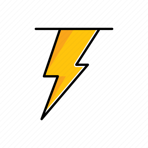 Lightning, nature, weather icon - Download on Iconfinder