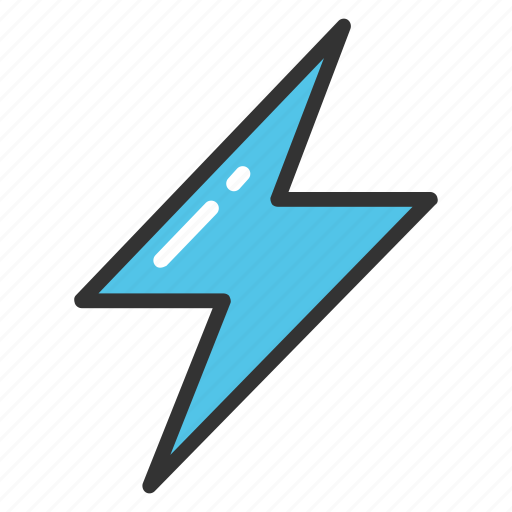 Battery, energy, power, thunder, thunderbolt icon - Download on Iconfinder