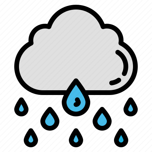 Rain, weather, forecast, cloud, nature icon - Download on Iconfinder