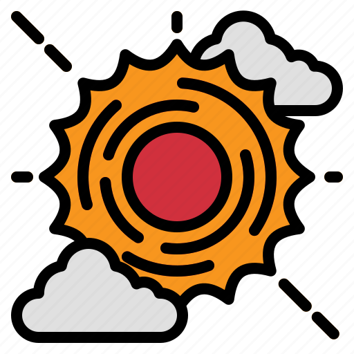 Sun, cloud, summer, nature, sunny icon - Download on Iconfinder