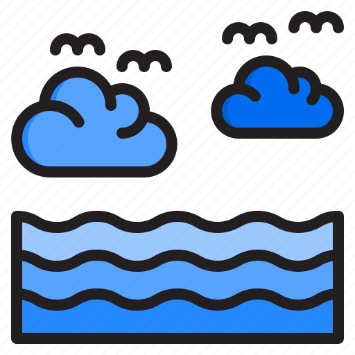Sea, ocean, beach, nature, seascape icon - Download on Iconfinder