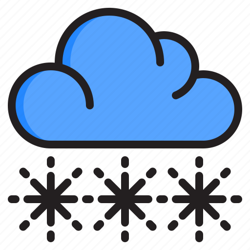 Weather, could, snow, winter, cold icon - Download on Iconfinder