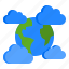 earth, world, cloud, global, nature 