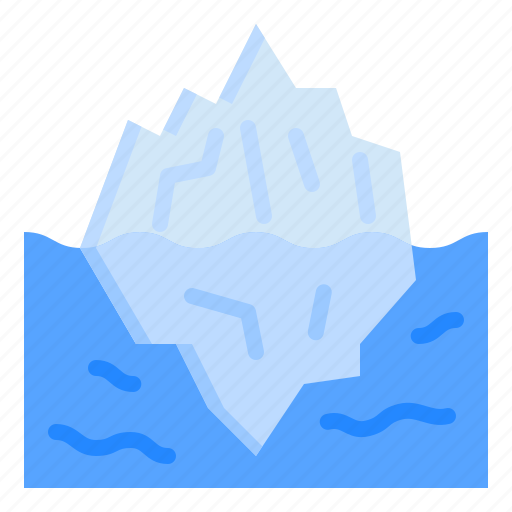 Iceberg, mountain, north, glacier, ice icon - Download on Iconfinder