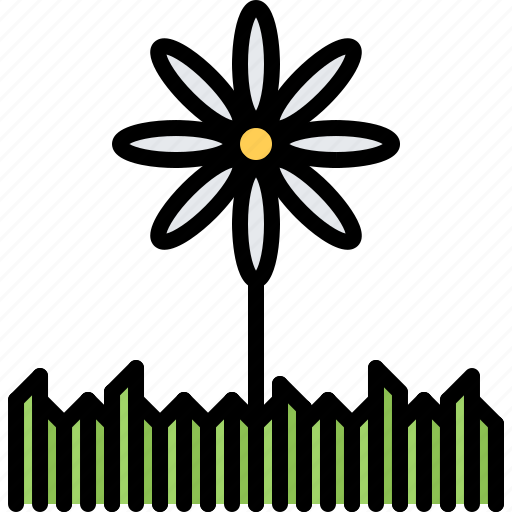Flower, grass, nature, landscape icon - Download on Iconfinder