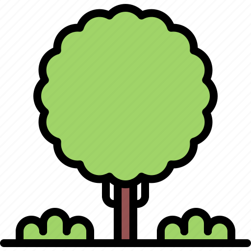 Tree, bush, nature, landscape icon - Download on Iconfinder