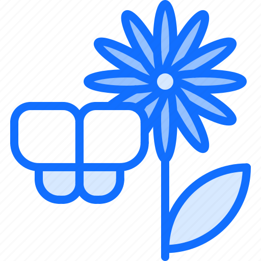 Flower, butterfly, nature, landscape icon - Download on Iconfinder