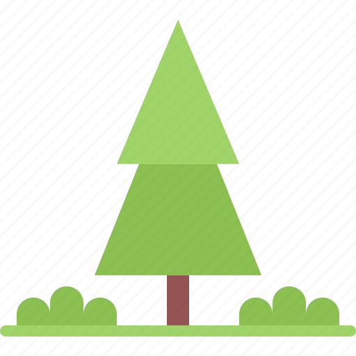 Tree, bush, spruce, nature, landscape icon - Download on Iconfinder